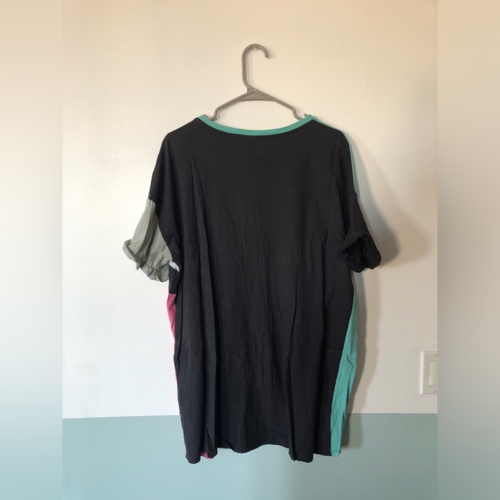 ASOS Color Block Tee Size 14 - Picture 4 of 4